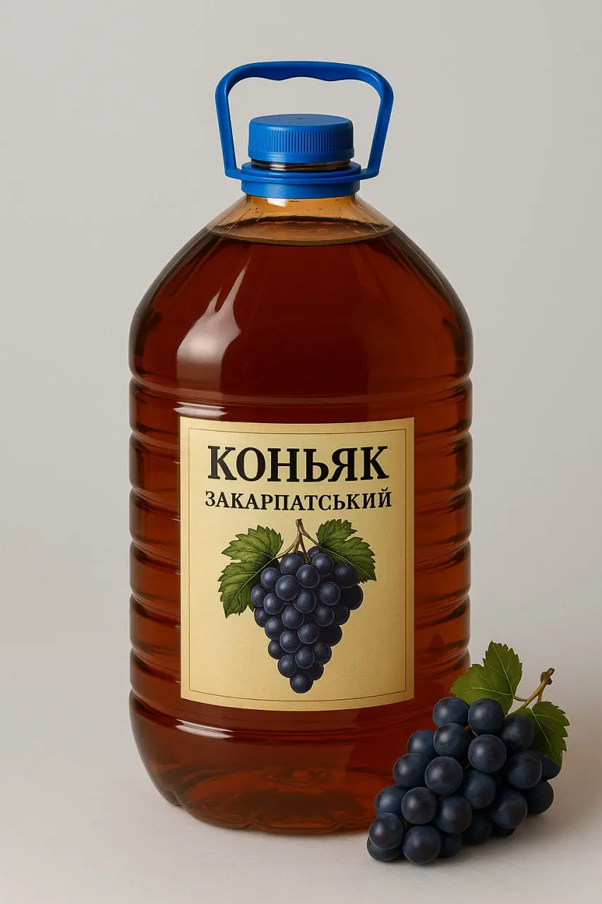 Коньяк «Закарпатский» на разлив