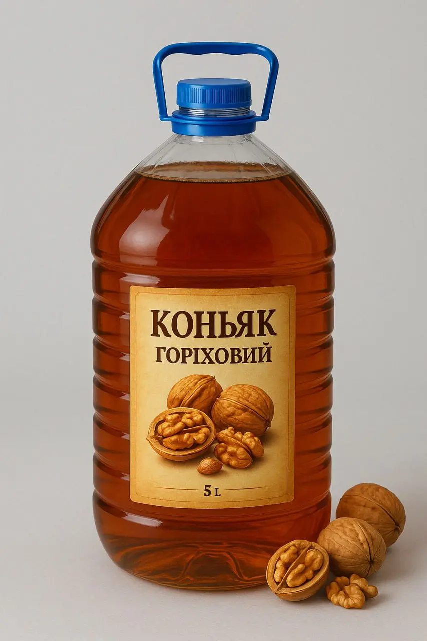 Коньяк «Горіховий» на розлив